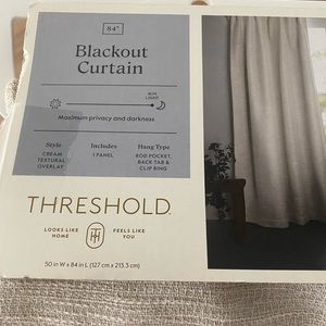 New black out curtain